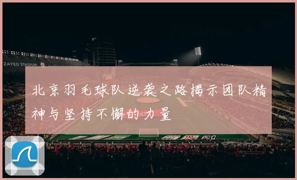 北京羽毛球队逆袭之路揭示团队精神与坚持不懈的力量